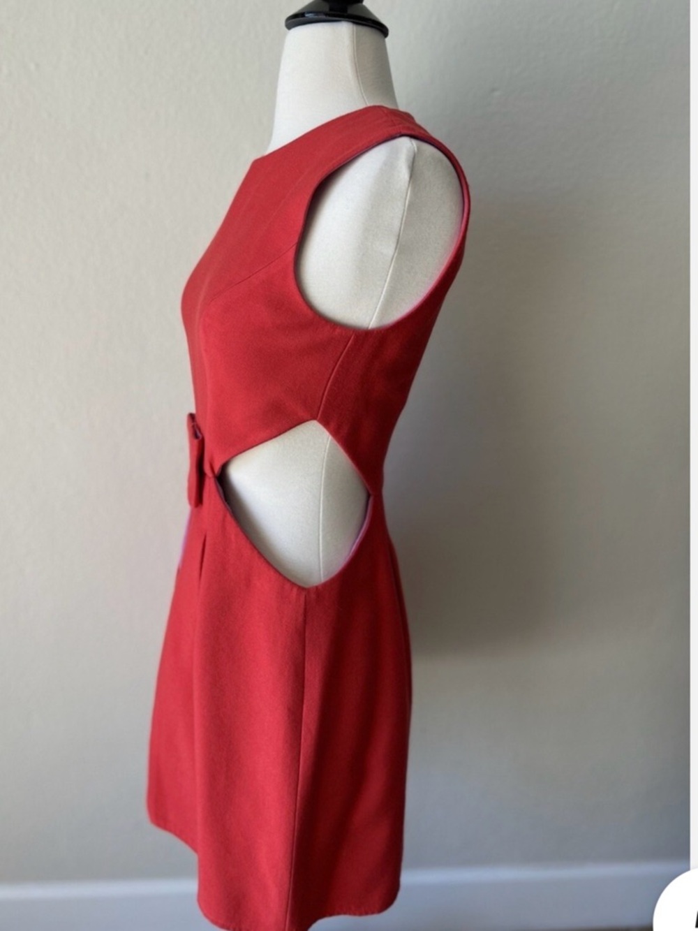 BCBG MaxAzria Orange/Coral Dress - Picture 10 of 11